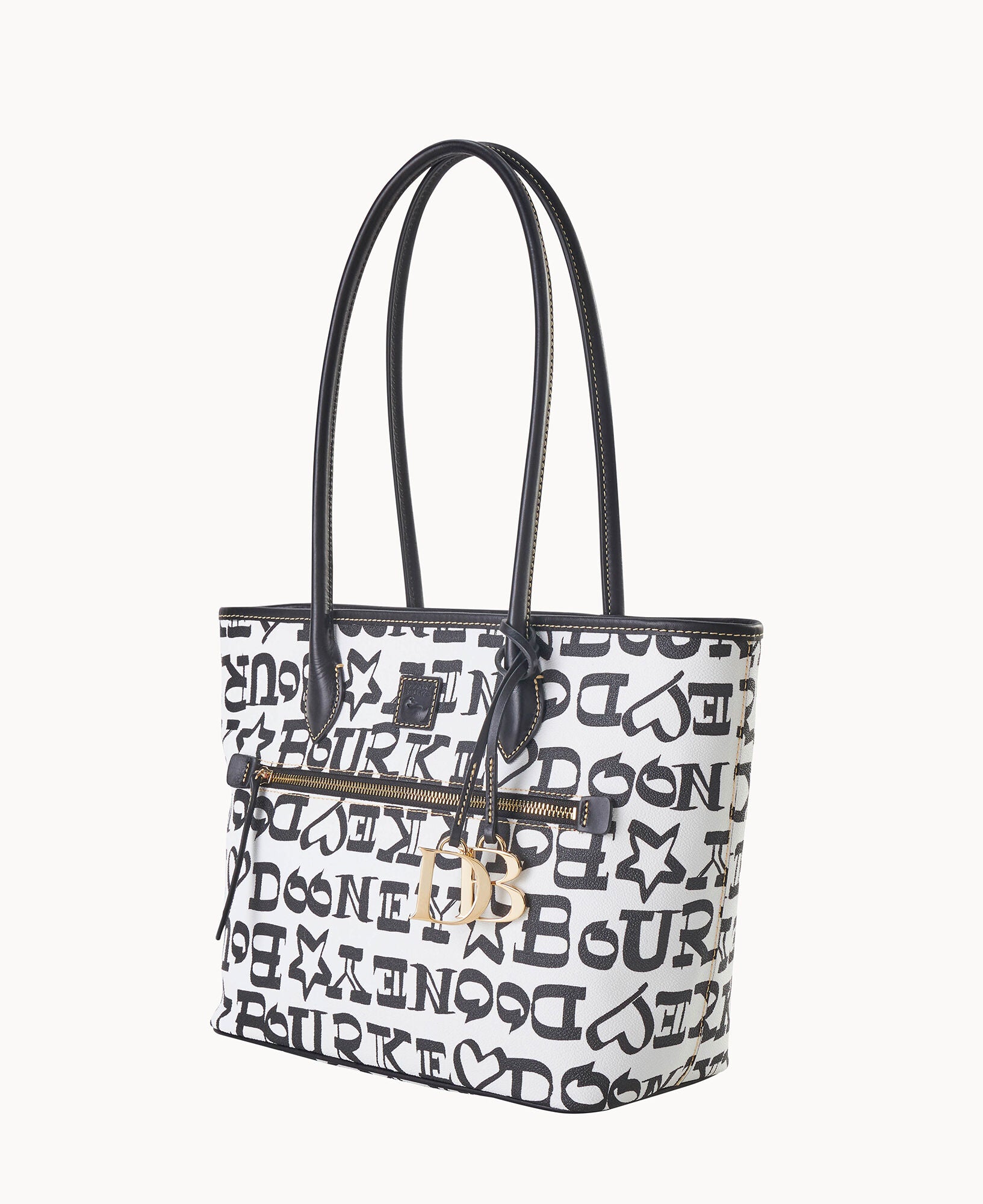 Doodle II Coated Cotton Tote - Image 2