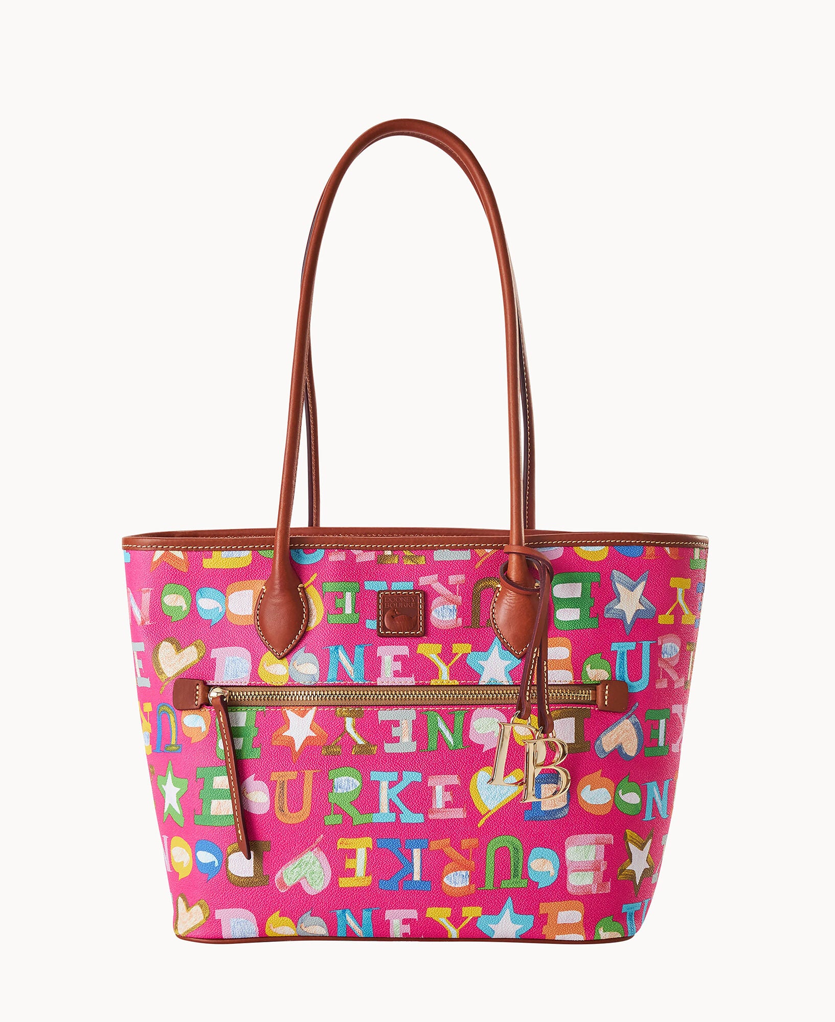 Doodle II Coated Cotton Tote - Image 5