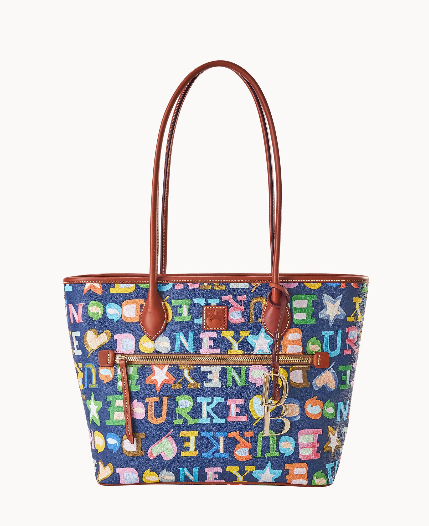 Doodle II Coated Cotton Tote - Image 9