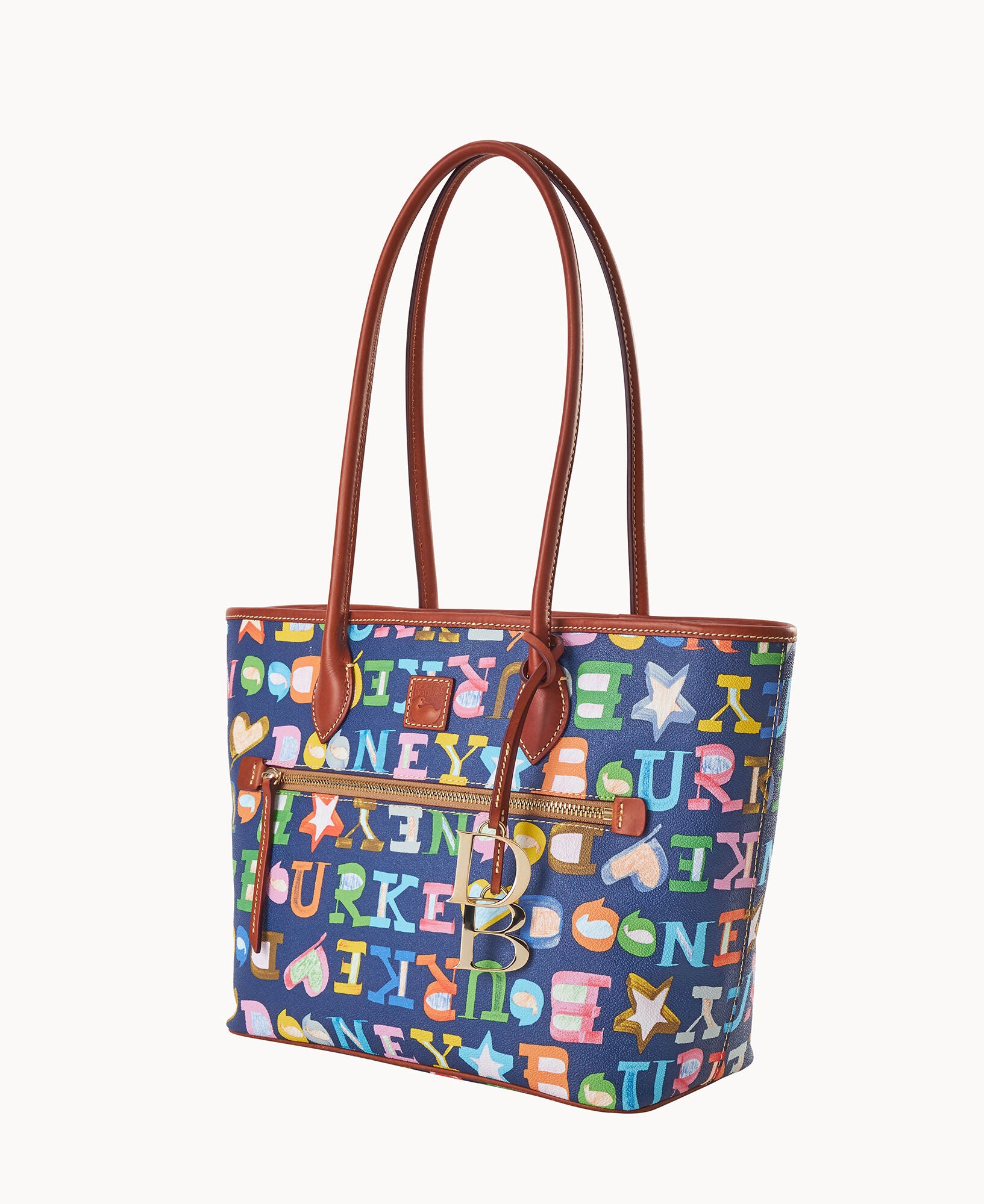 Doodle II Coated Cotton Tote - Image 10