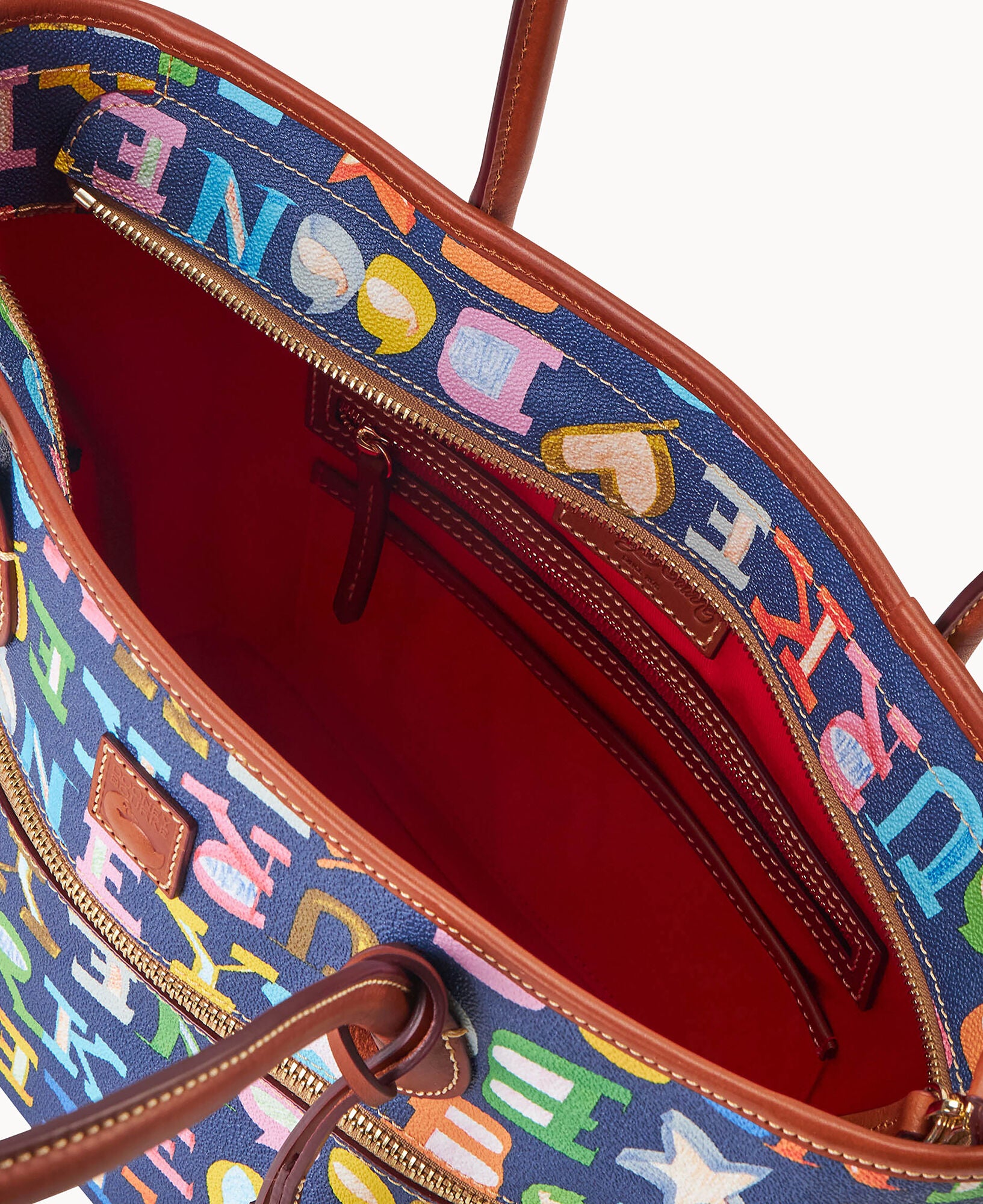 Doodle II Coated Cotton Tote - Image 11
