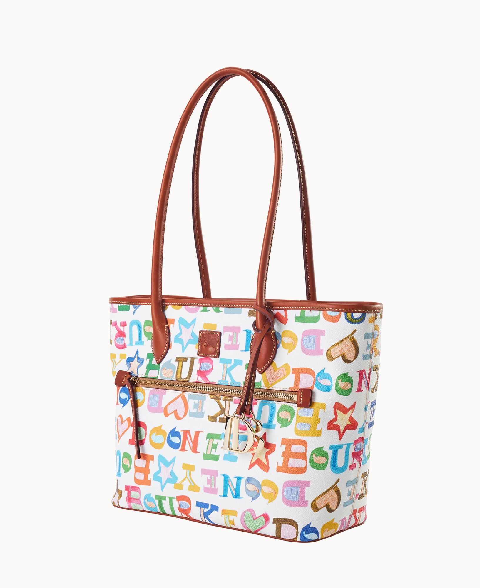 Doodle II Coated Cotton Tote - Image 14