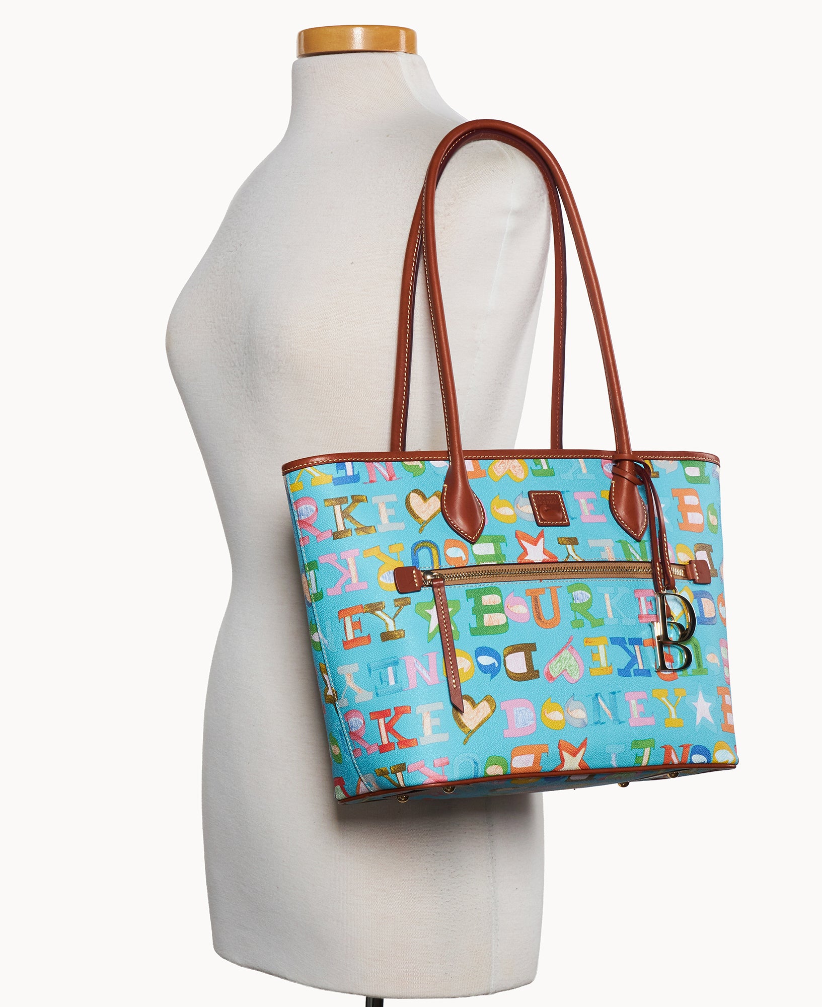 Doodle II Coated Cotton Tote - Image 20