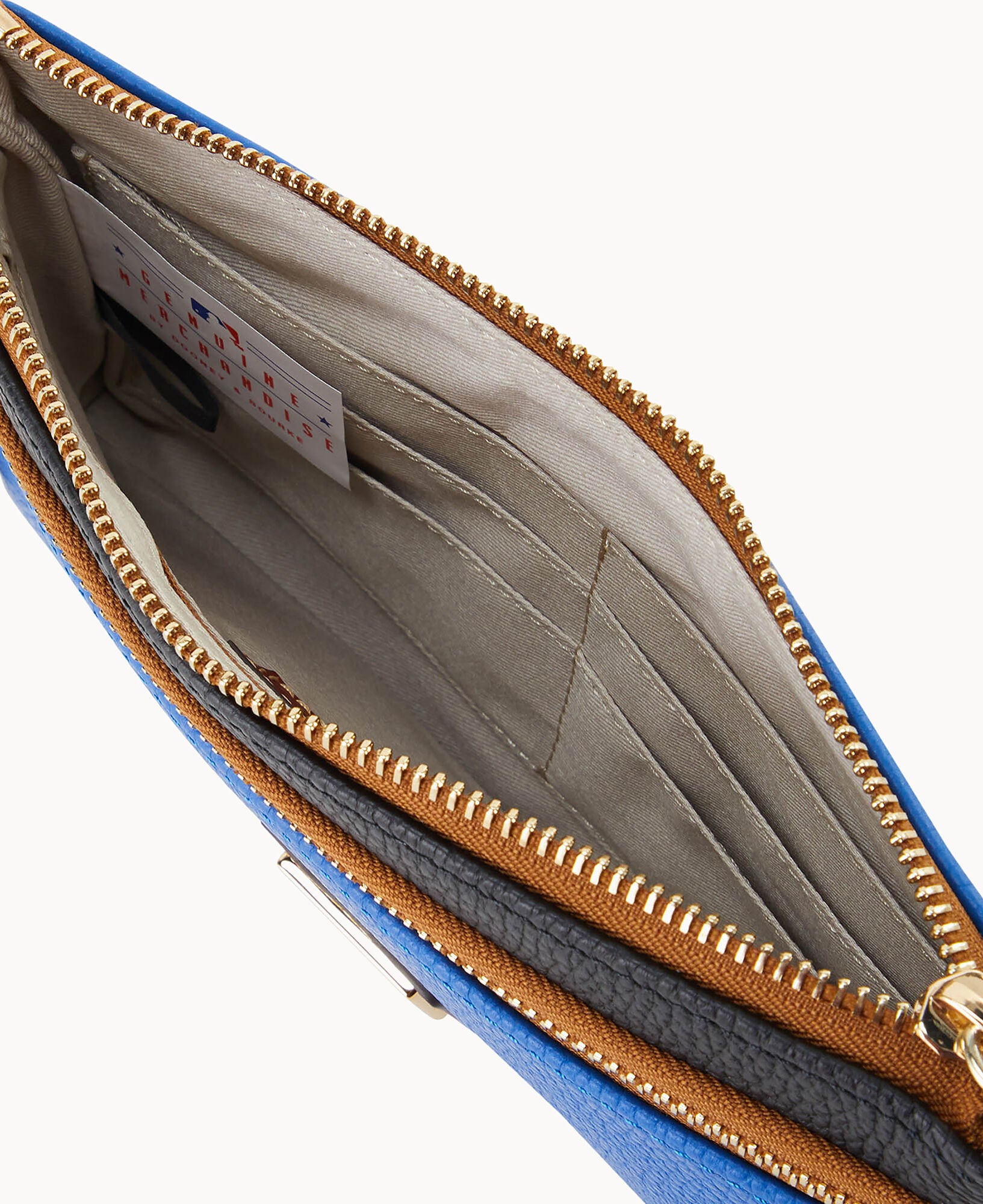 MLB Dodgers Double Zip Wristlet - Image 3