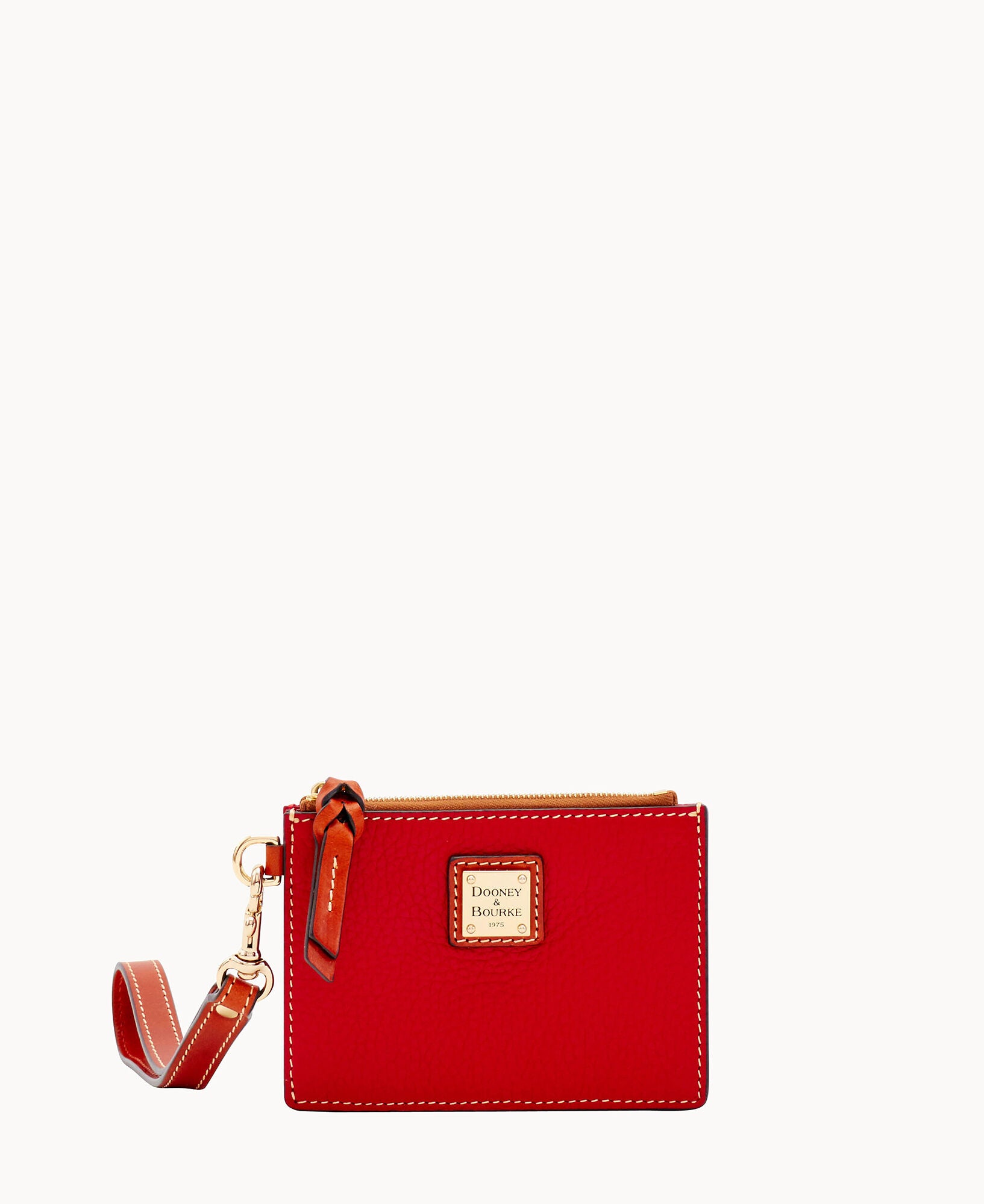 Pebble Grain Zip Top Credit Card Wristlet - Image 17