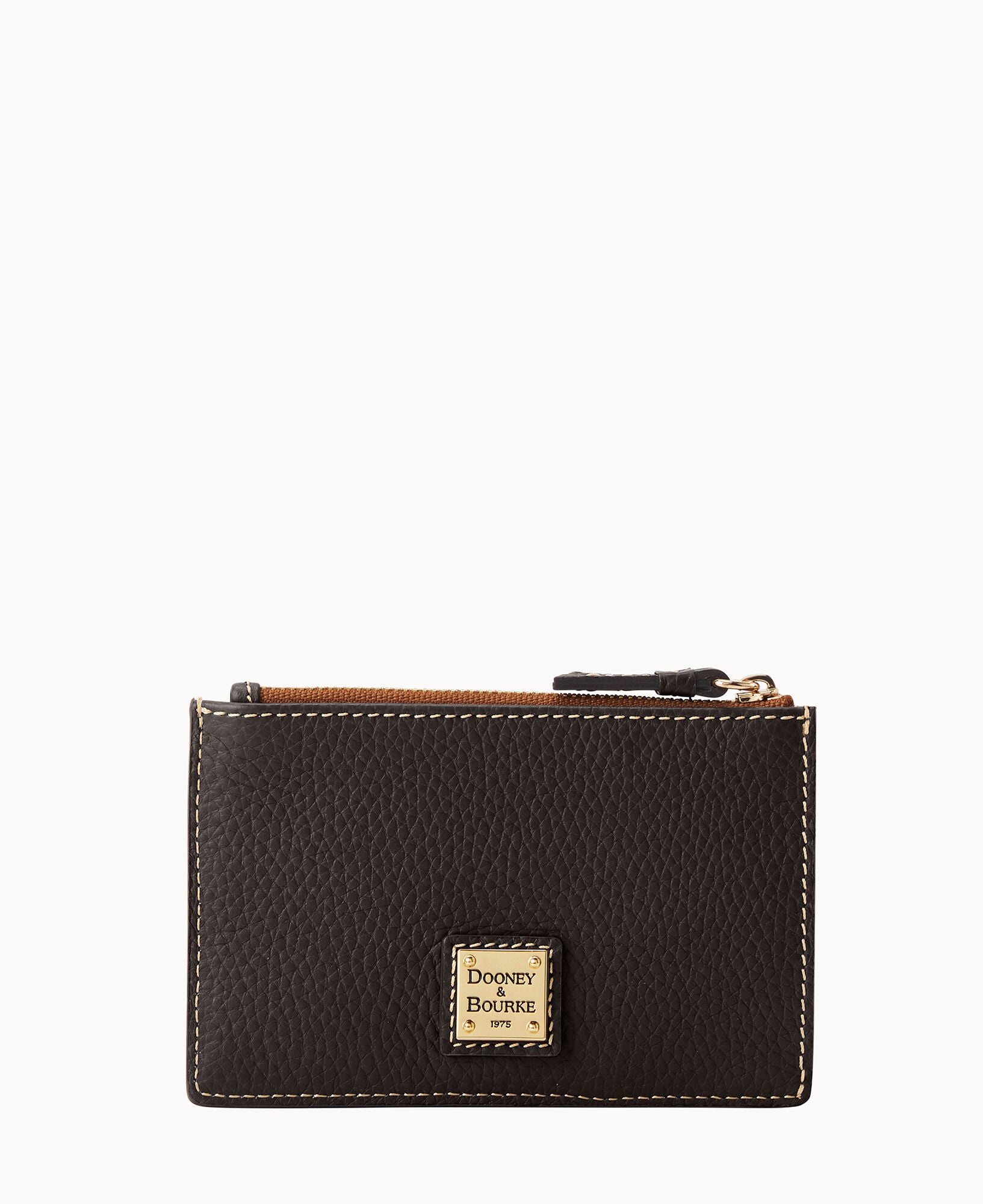 Pebble Grain Zip Credit Card Case - Image 13