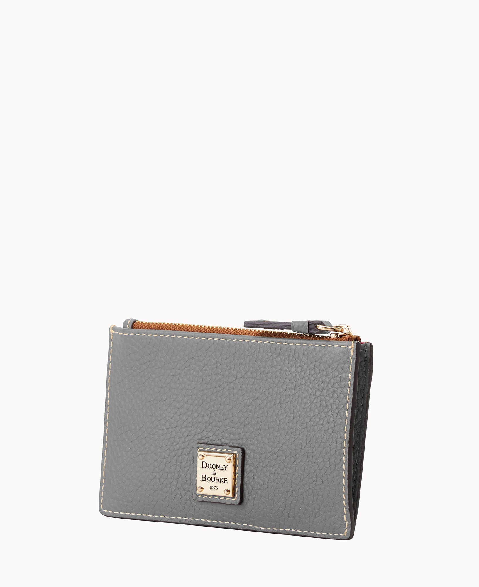 Pebble Grain Zip Credit Card Case - Image 29